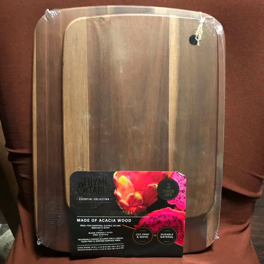 Thyme&Table Cutting Board Set New